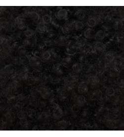 Demi perruque bandeau afro crépue bouclée brun noir Billie