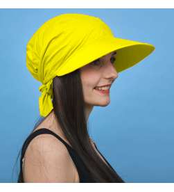 Casquette jaune