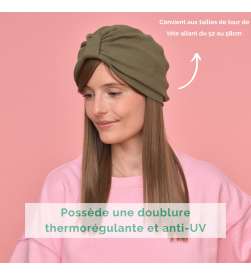 Bonnet Assalit vert olive