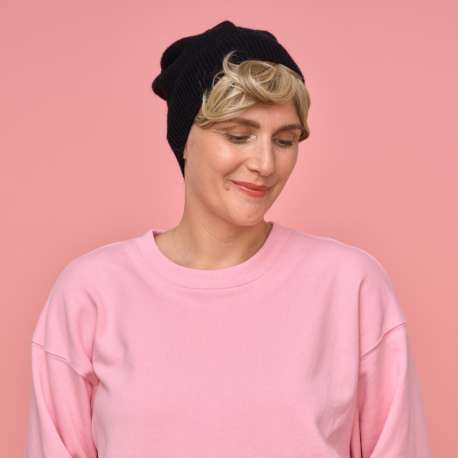 Bonnet de laine noir