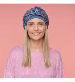 Bonnet Mathilde BAMBOO bleu