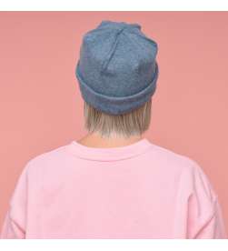 Bonnet de nuit simple blue jeans