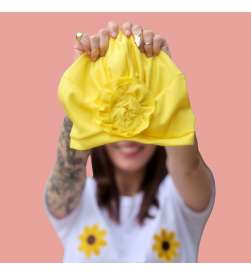 Bonnet Primavera Canicule jaune 