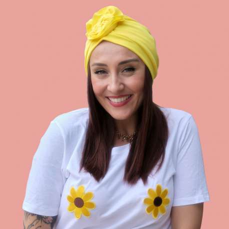 Bonnet Primavera Canicule jaune 