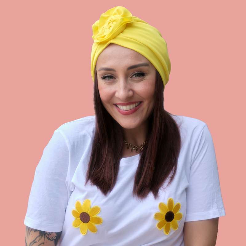 Bonnet Primavera Canicule jaune