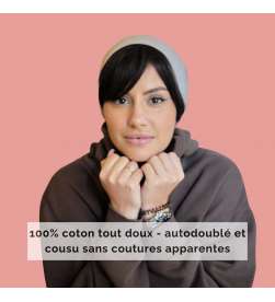 Bonnet de nuit simple beige