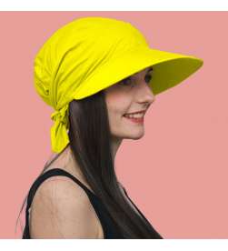 Casquette jaune