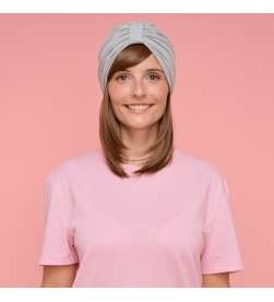 Couronne de cheveux complète mi-longue Adèle - châtain clair