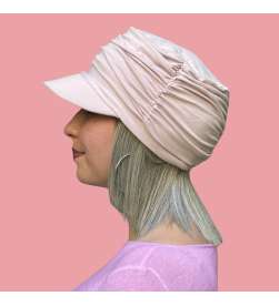 Casquette bambou Muriel parme