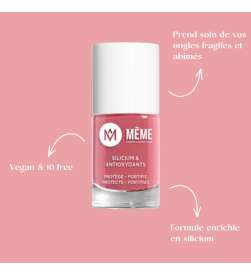 Vernis au silicium MÊME - Rose praline 26