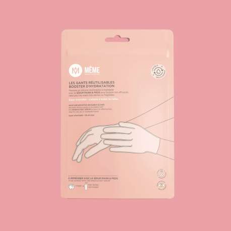 Gants réutilisables booster d’hydratation MEME