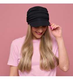 Casquette bambou Muriel noir