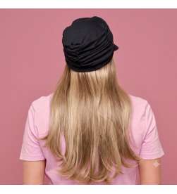Casquette bambou Muriel noir