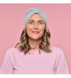 Couronne de cheveux carrée wavy Carrie blond méché