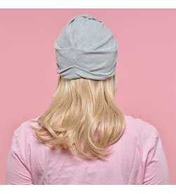 Couronne de cheveux mi-longue wavy Cameron - blond doré