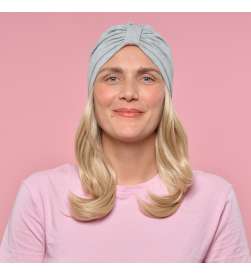 Couronne de cheveux mi-longue wavy Cameron - blond doré
