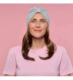 Couronne de cheveux mi-longue wavy Juliane - châtain clair
