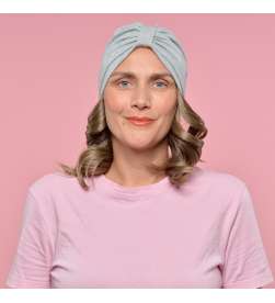 Couronne de cheveux carrée wavy Claire chatain méché