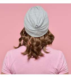 Couronne de cheveux carré wavy Natalie chatain clair