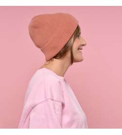 Ensemble Bonnet et Mitaines Terracotta Mixte