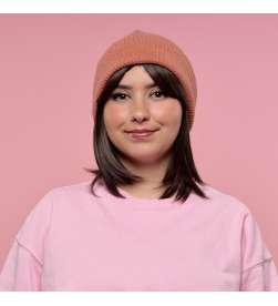Ensemble Bonnet et Mitaines Terracotta Mixte