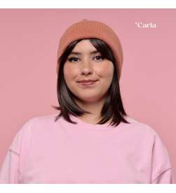 Ensemble Bonnet et Mitaines Terracotta Mixte