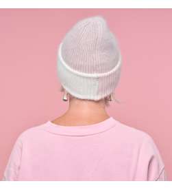 Bonnet Côtelé Nuances Rose Pastel Mixte