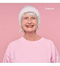Bonnet Côtelé Nuances Rose Pastel Mixte