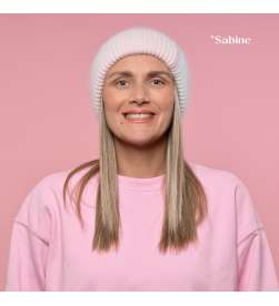 Bonnet Côtelé Nuances Rose Pastel Mixte