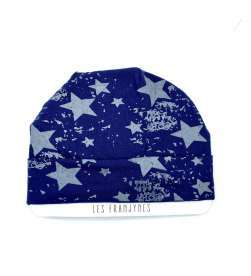 Bonnet bleu marine étoiles