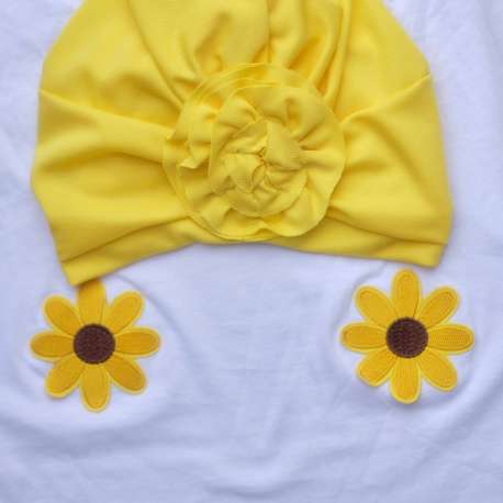 Bonnet Primavera Canicule jaune 
