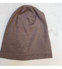 Bonnet de nuit simple taupe