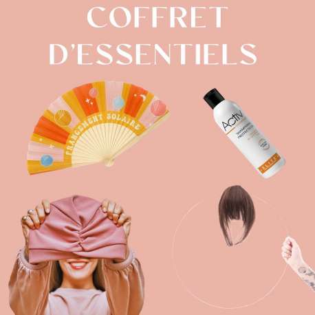 Coffrets d'essentiels frange + bonnet