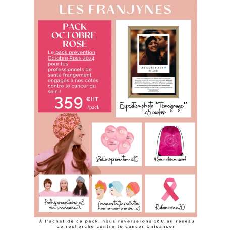 WONDER PACK OCTOBRE ROSE 2022 LES FRANJYNES