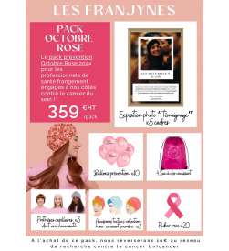 WONDER PACK OCTOBRE ROSE 2022 LES FRANJYNES