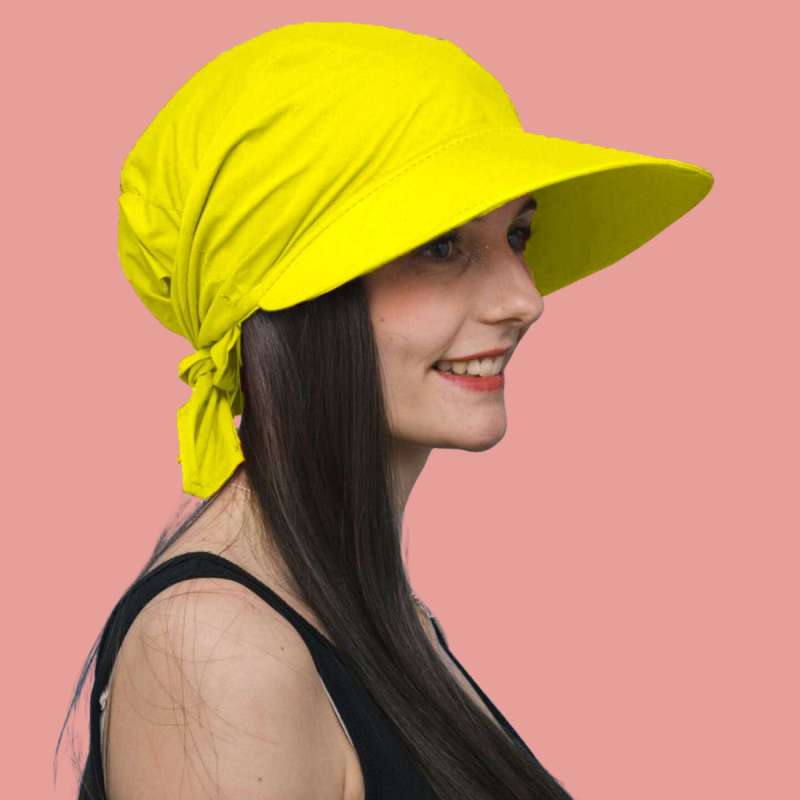 Casquette jaune