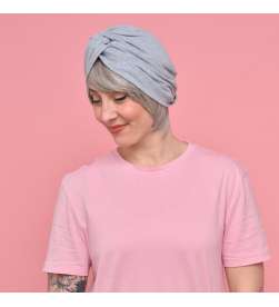 Couronne de cheveux complète Thérèse - Poivre et sel