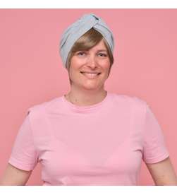 Couronne de cheveux complète Ghislaine - châtain méché blond