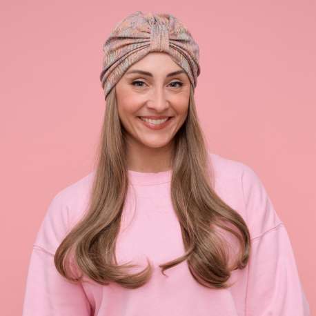 Bonnet Assalit rose lurex