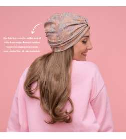Bonnet Assalit rose lurex