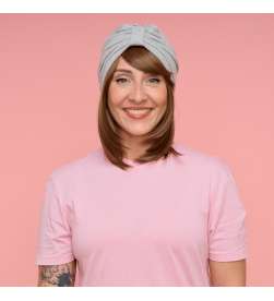 Adèle - Full mid-length hair crown - light chestnut