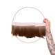 Pauline – light chestnut short full hair crown