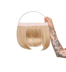 Couronne de cheveux complète mi-longue Sylvie - blond doré