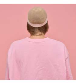 Couronne de cheveux complète Ghislaine - châtain méché blond