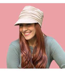 Casquette bambou Muriel beige