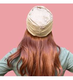 Casquette bambou Muriel beige