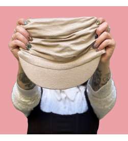 Casquette bambou Muriel beige
