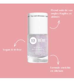 Top coat étincelant MÊME - Effet gel