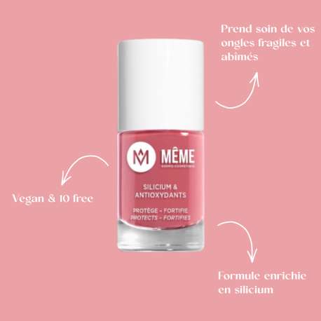 Vernis au silicium MÊME - Rose praline 26
