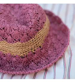 Pack Chapeau Amour couleur framboise avec bonnet thermorégulant